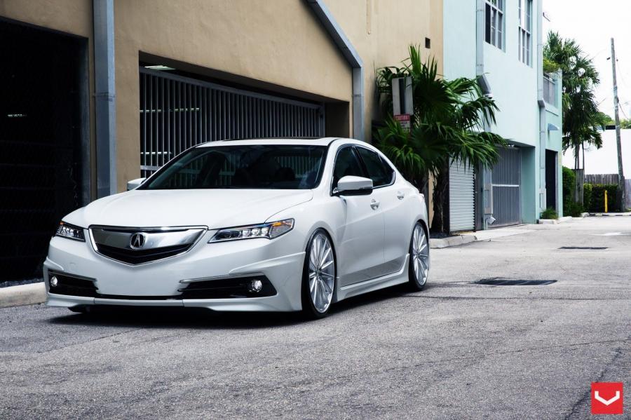  Acura TLX by Pembroke Pines on Vossen Wheels 2014 года  (фото 7 из 9)